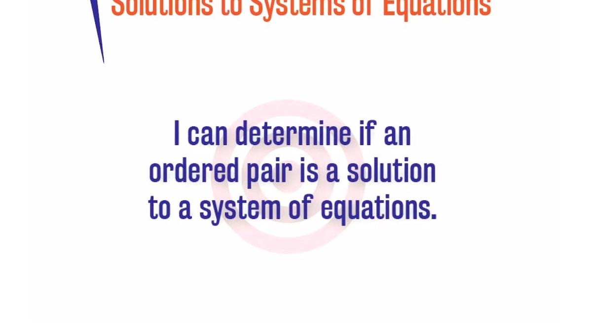 ORSP 3.5.2 Solutions to Systems of Equations
