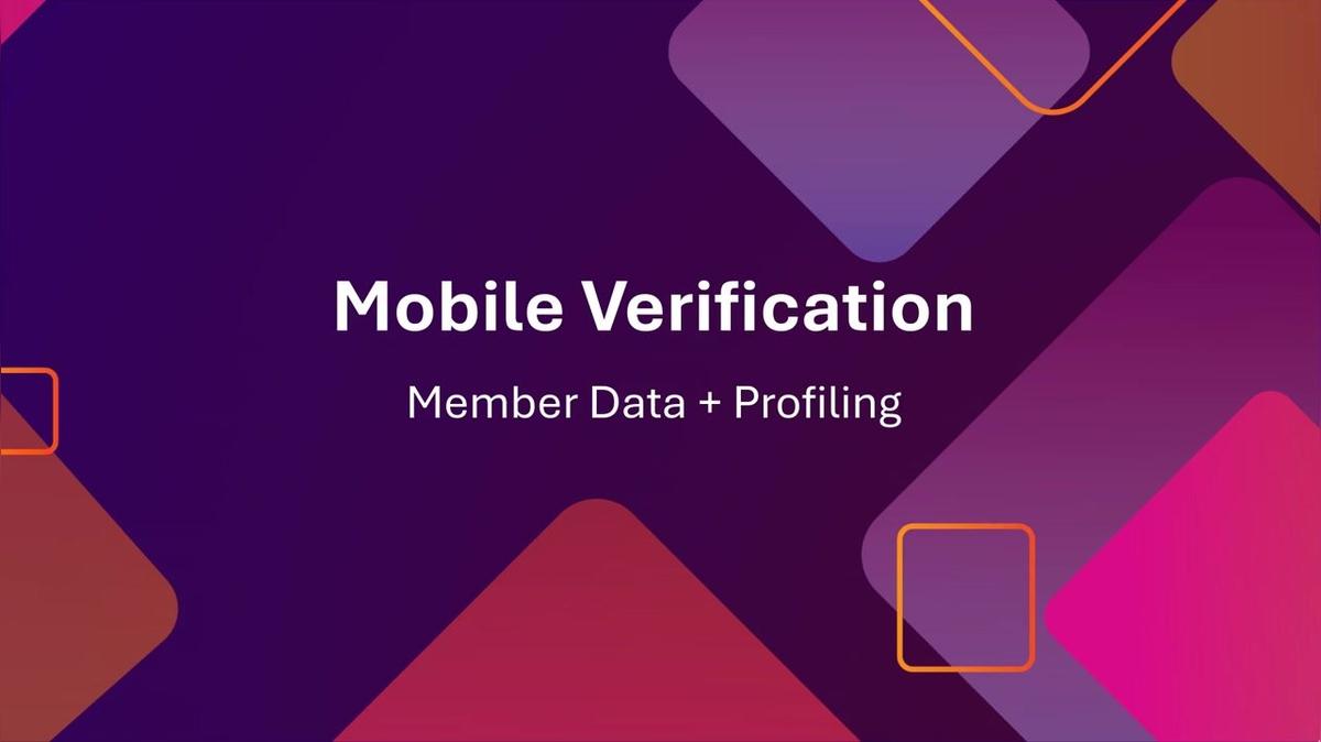 Mobile Verification