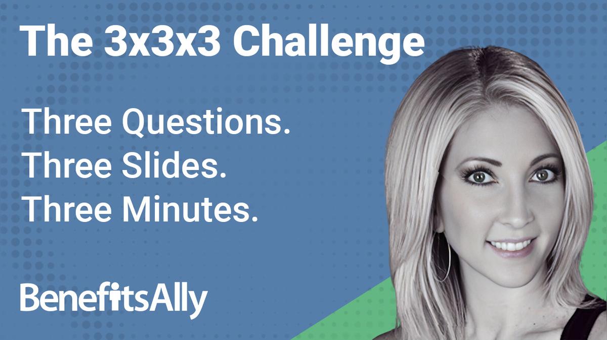 WellDyne - 3x3x3 Challenge with Jill Bennett, RPh