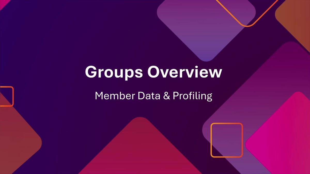 Groups Overview