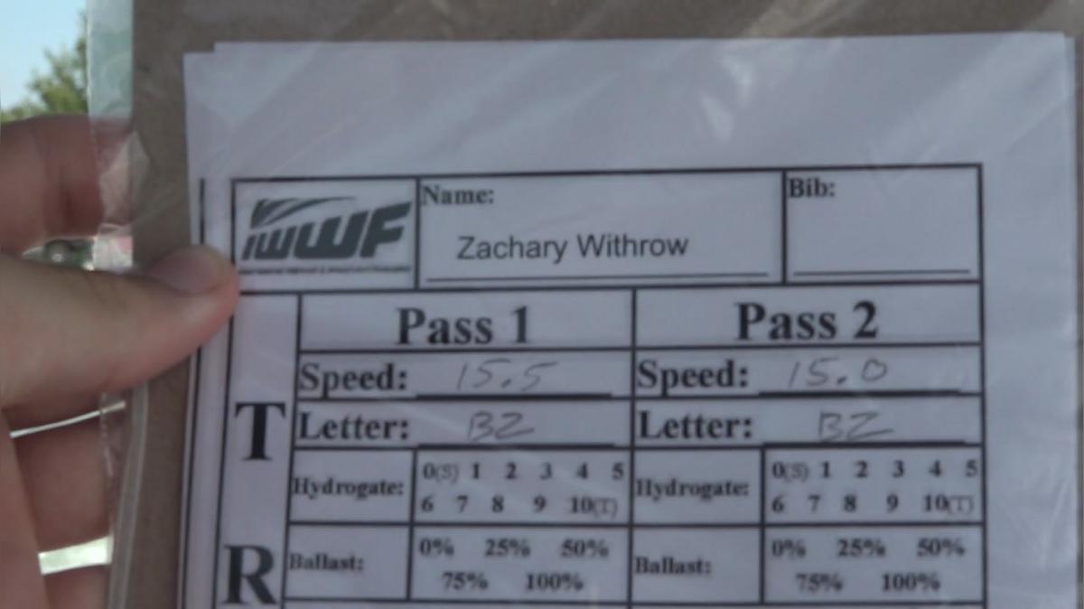 Zachary Withrow IB Round 1 Pass 1