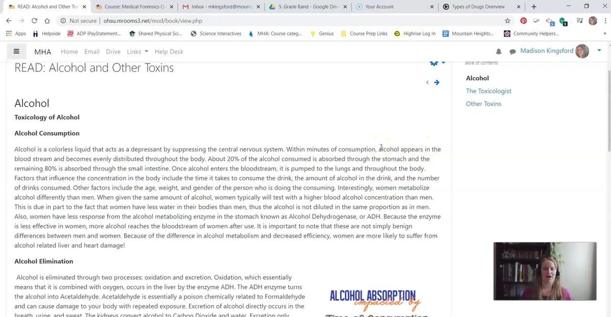 MF Q4 Alcohol and Other Toxins Overview