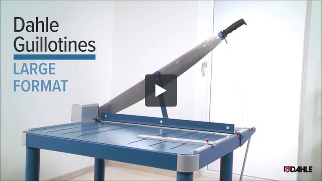 Dahle Guillotines Large Format Demo Video