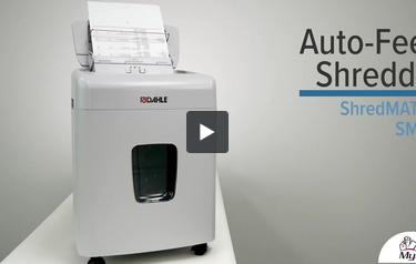 Auto-Feed Shredder ShredMatic SM 90 Demo Video