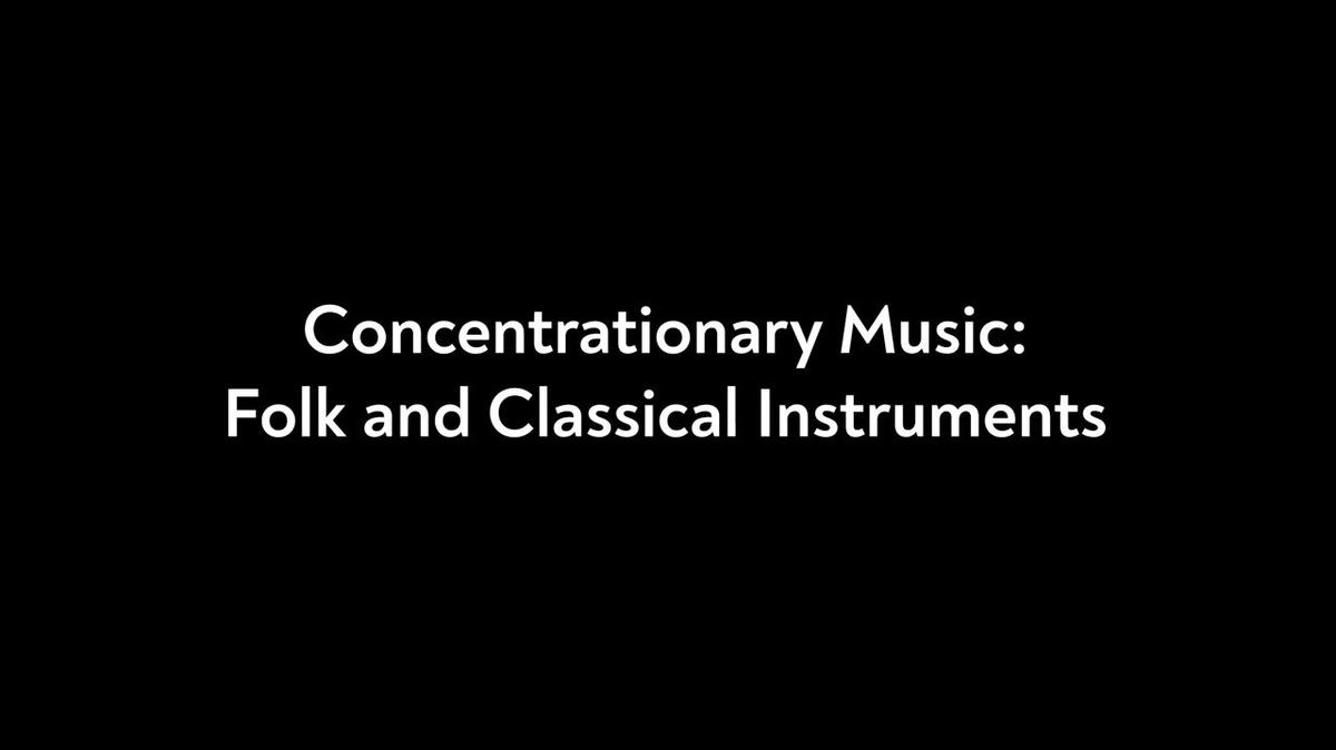 Folk and Classical Instruments