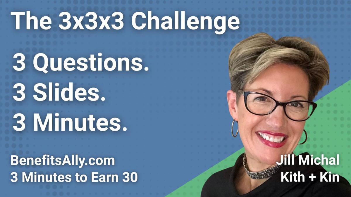Kith + Kin - 3x3x3 Challenge With Jill Michal