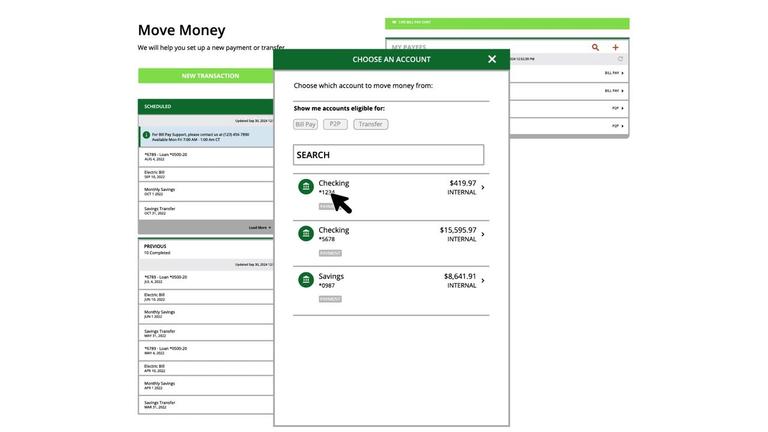 Move Money - Transferring Money Between Your Accounts