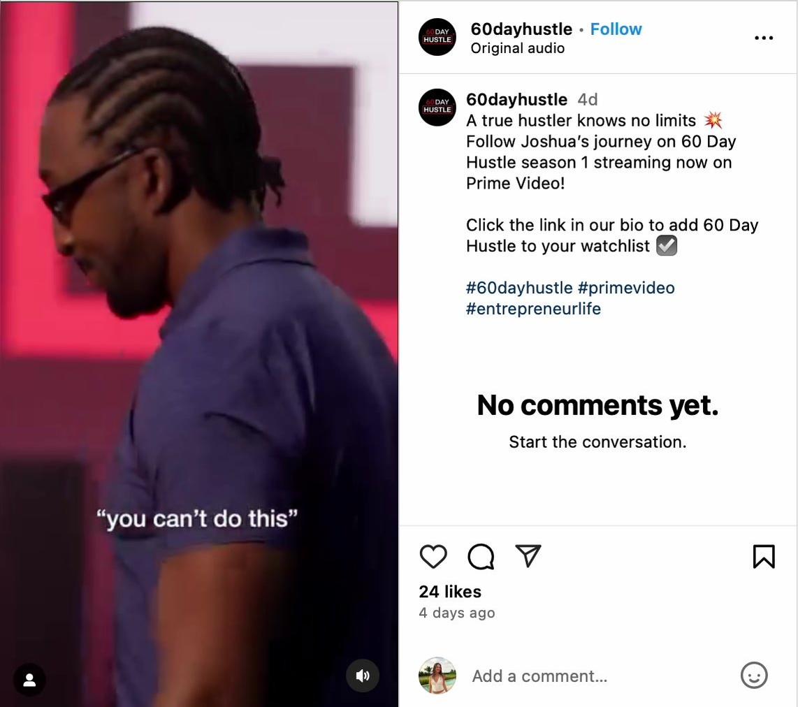 Pilot X 60 DH Joshua IG Reel