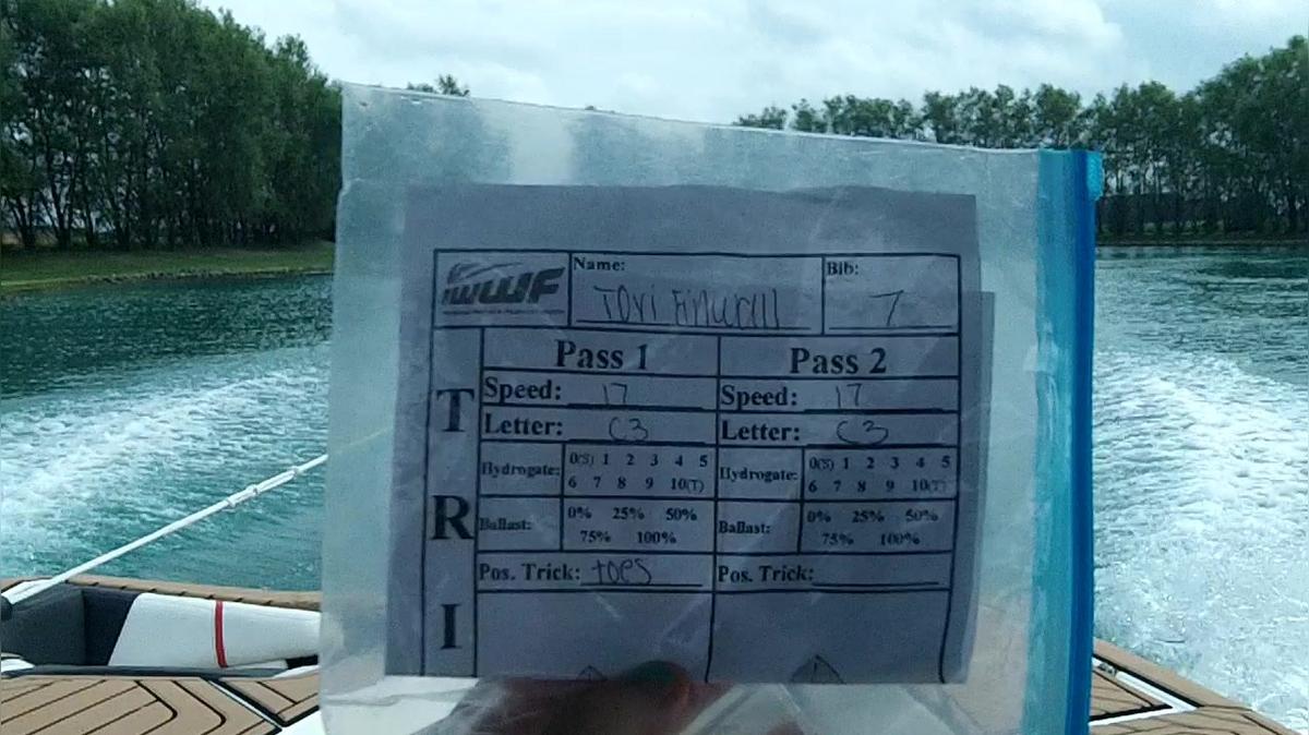 Victoria Finwall W1 Round 1 Pass 1