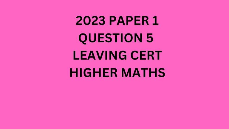 Q5 P1 Lchm 2023