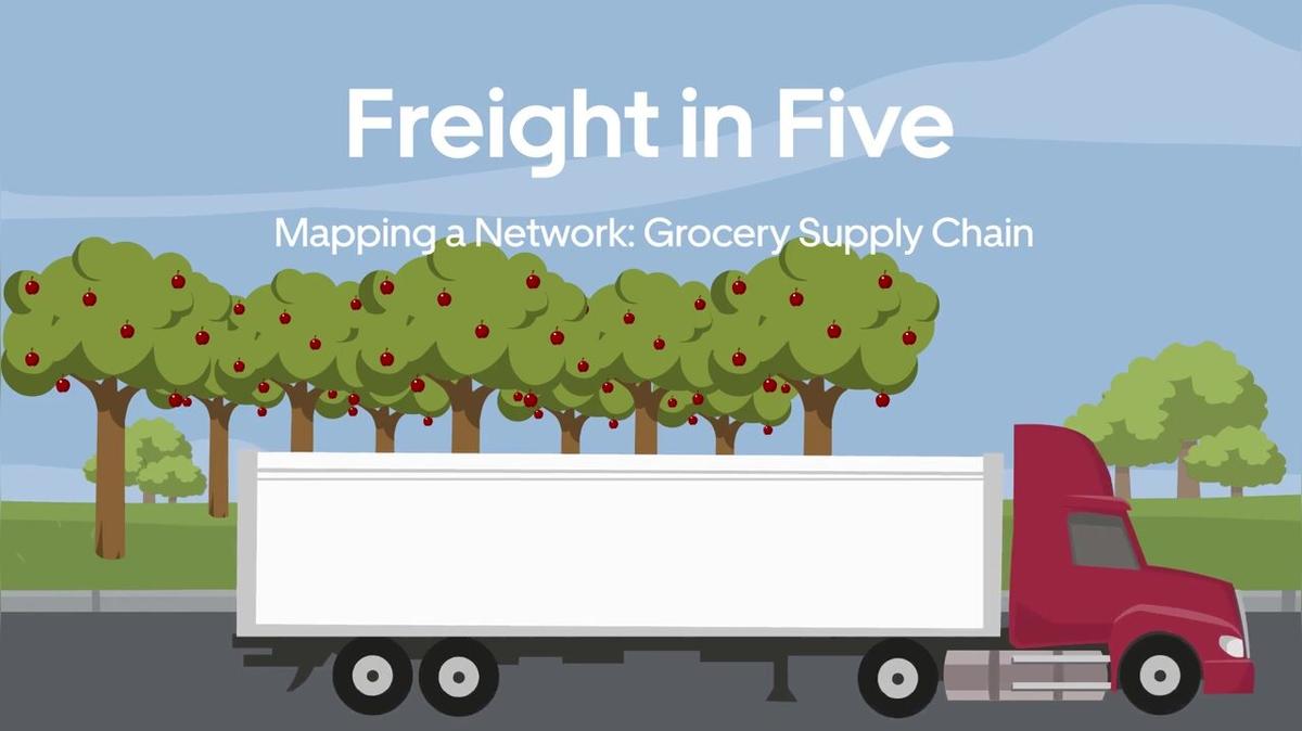 Mapping a Network – Grocery Supply Chain