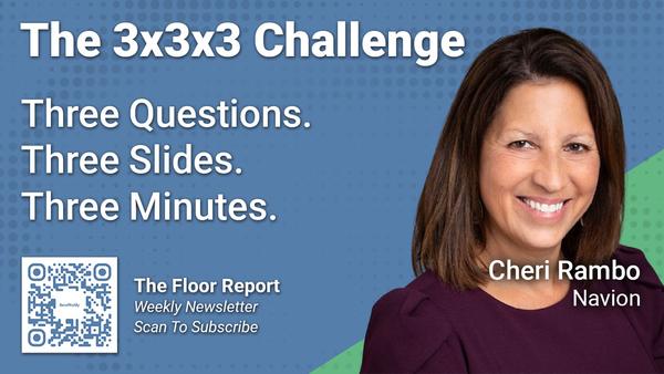 Navion - 3x3x3 Challenge With Cheri Rambo