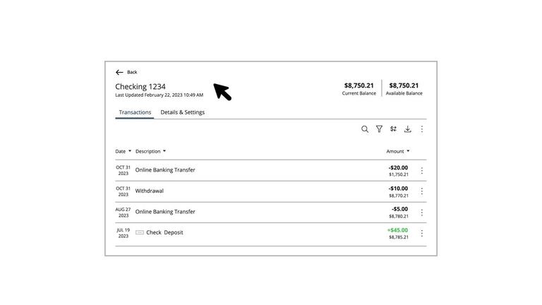 Account Details
