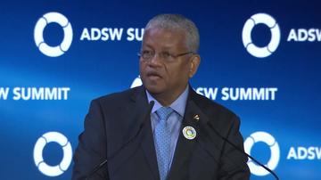 2025 - ADSW - Summit - 15th - 05 - Harnessing Blue Economy &amp; Marine Conservation​ for Sustainable Energy Transition - HE Wavel Ramkalawan