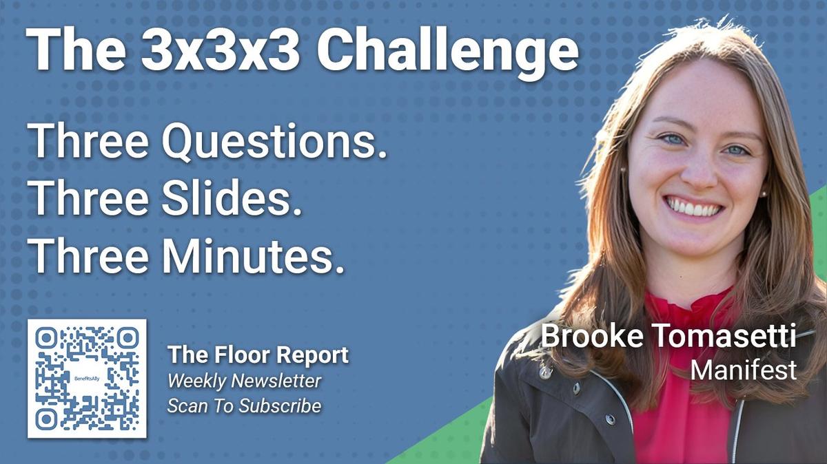 Manifest - 3x3x3 Challenge With Brooke Tomasetti