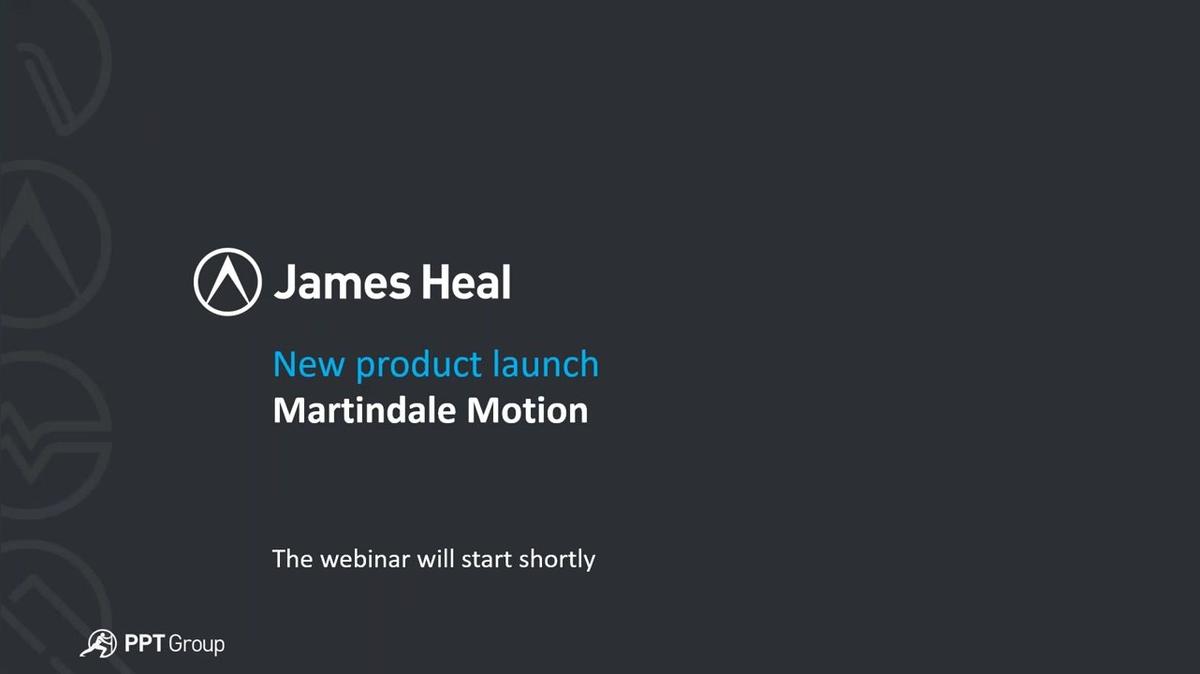 Product launch - Martindale Motion