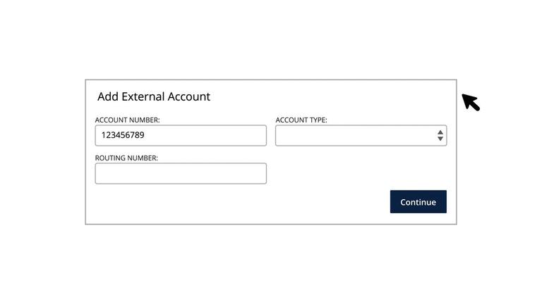 Add &amp; Verify External Accounts