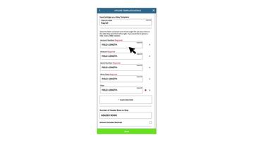 Check Upload Templates