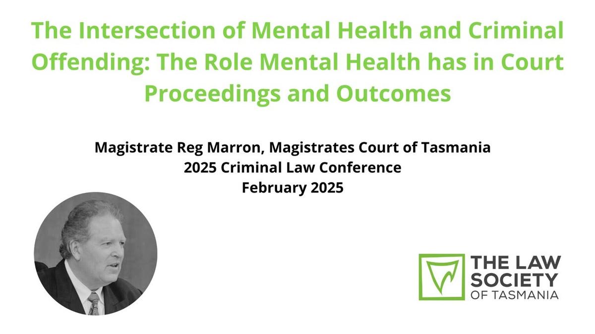 The Intersection of Mental Health and Criminal Offending: The Role Mental Health has in Court Proceedings and Outcomes