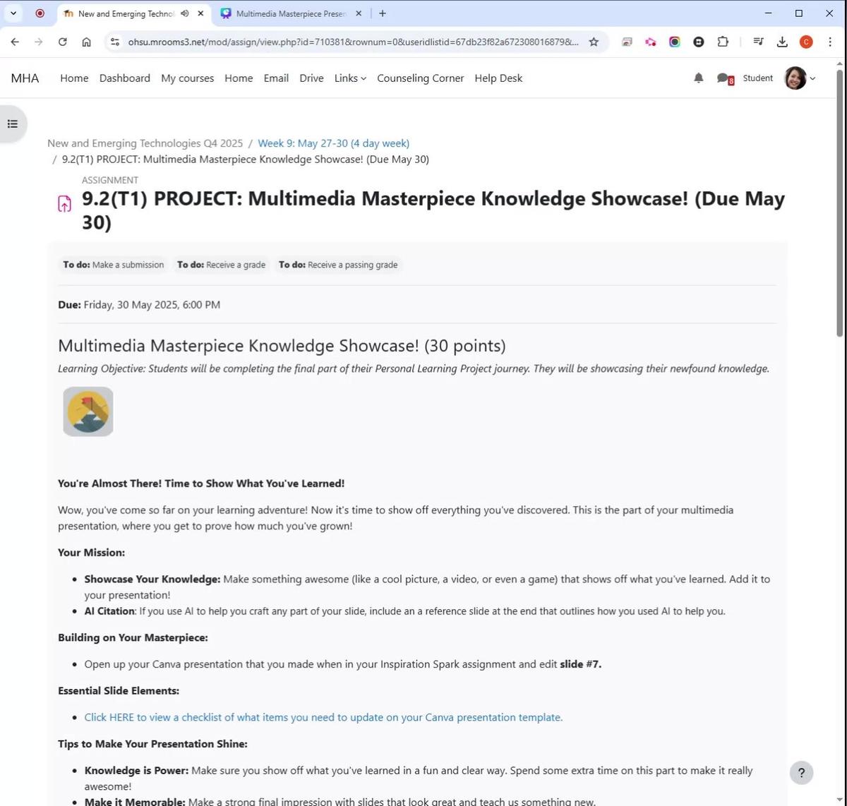 T1 Knowledge Showcase Explanation