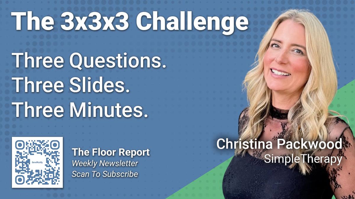 SimpleTherapy - 3x3x3 Challenge with Christina Packwood