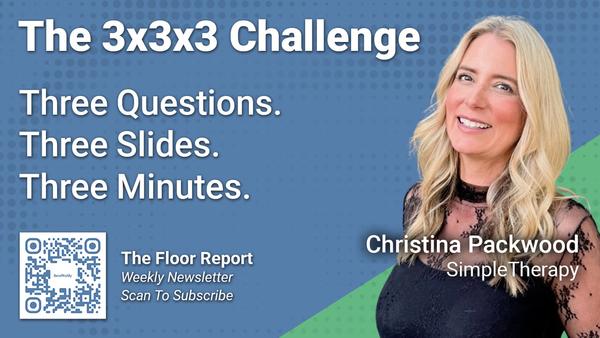 SimpleTherapy - 3x3x3 Challenge with Christina Packwood