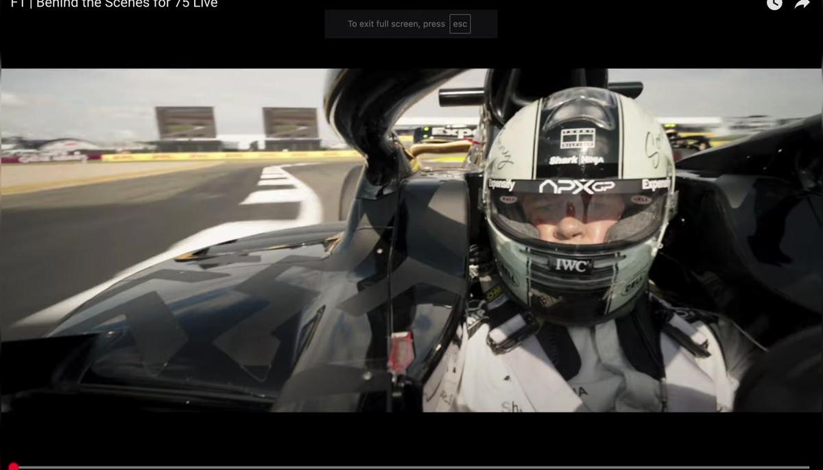F1 Movie BTS WB Pictures You Tube 2.18.25