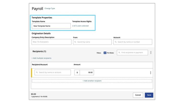 Creating Payroll, Multiple, &amp; Split Payments