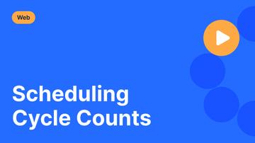 Scheduling Cycle Counts