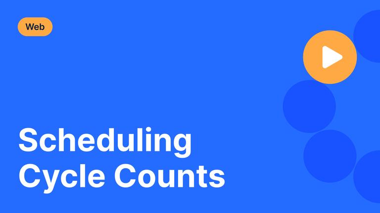 Scheduling Cycle Counts