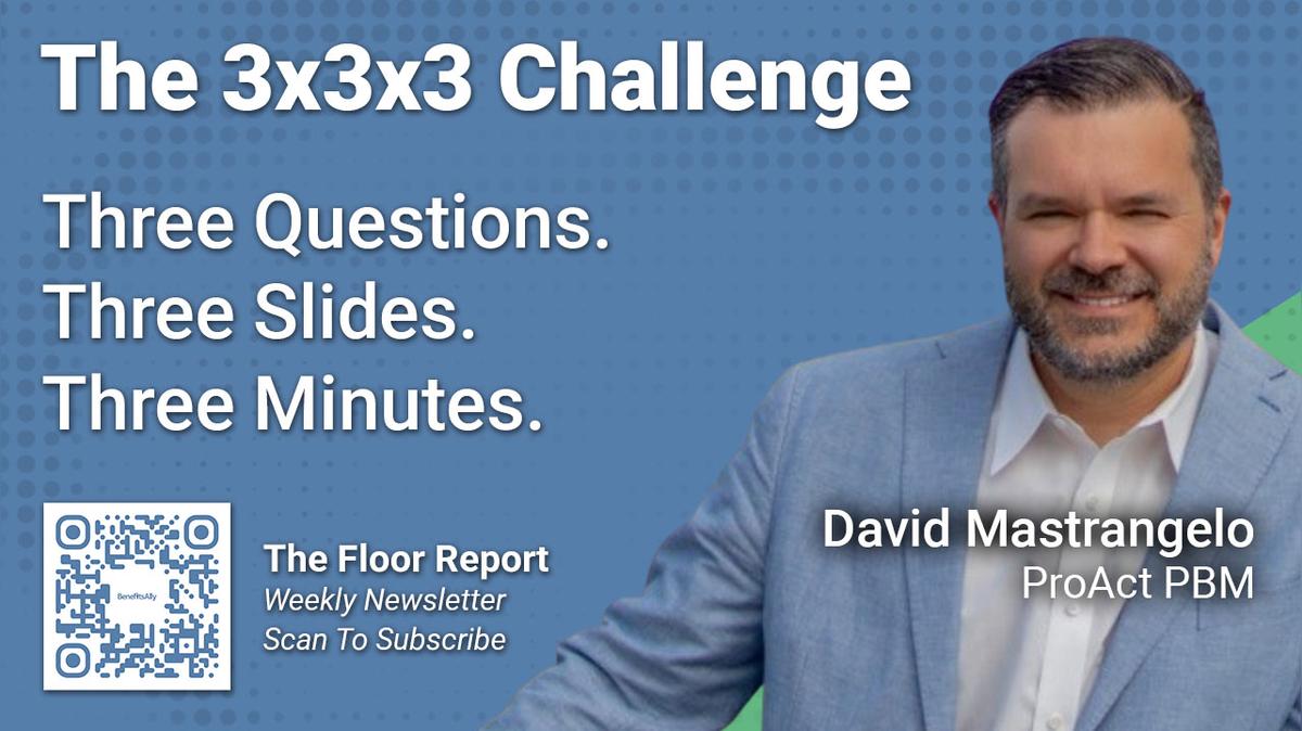 ProAct PBM - 3x3x3 Challenge With David Mastrangelo