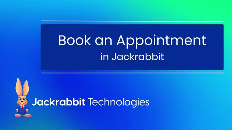 Book an Appointment in Jackrabbit