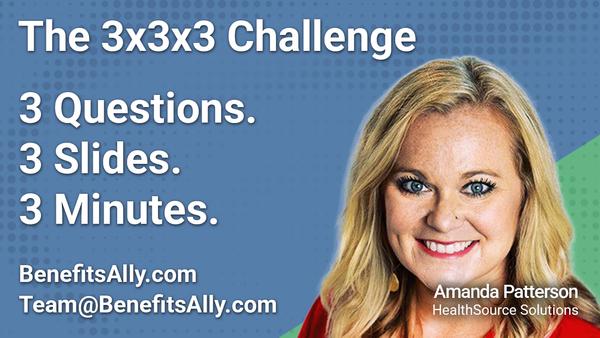 HealthSource Solutions - 3x3x3 Challenge With Amanda Patterson