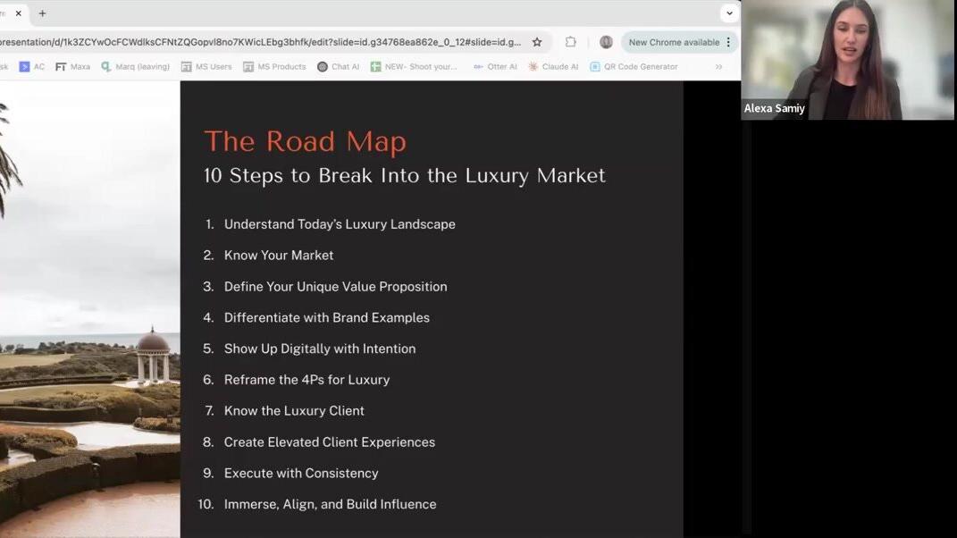 Marketing Growth Blueprint - 10 Steps to Break into the Luxury Market (5-20-25)