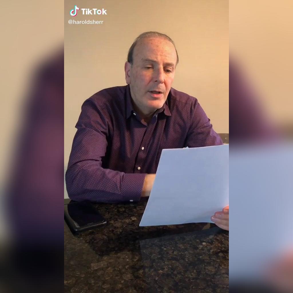Intern Submission TikTok - Harold Sherr video