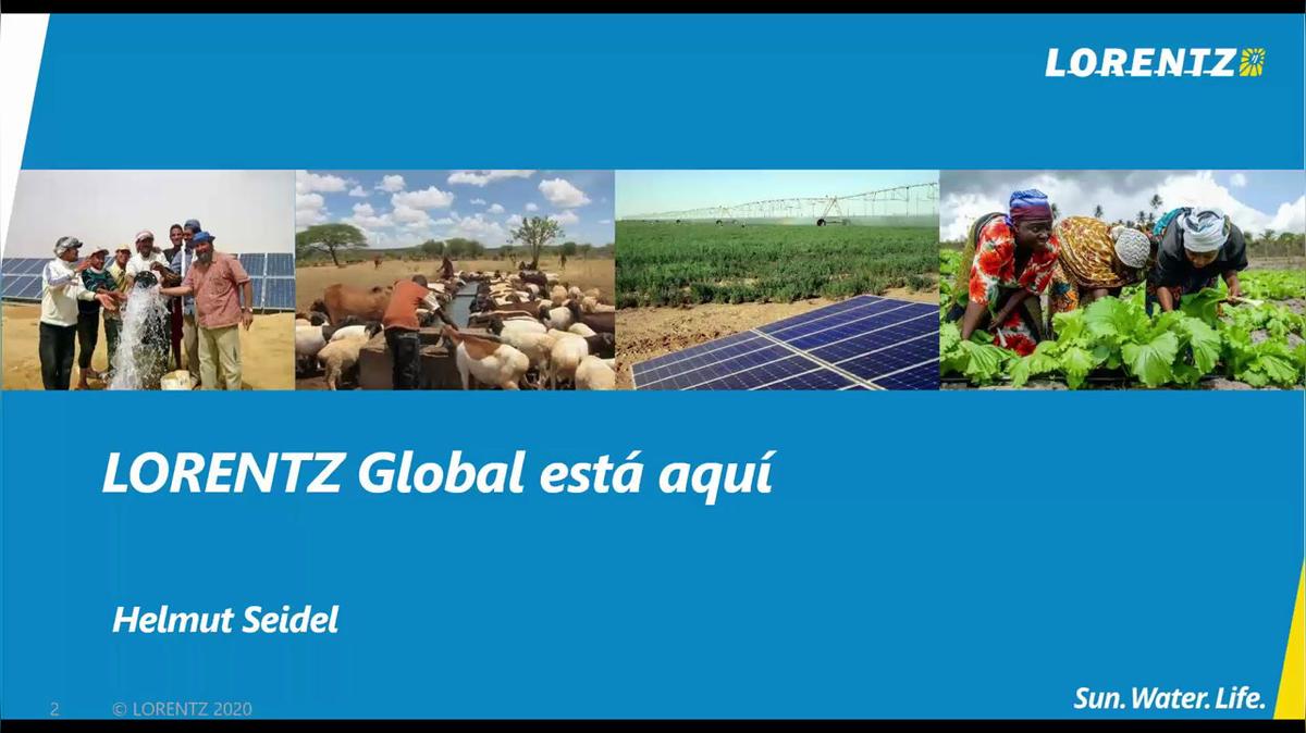 LORENTZ Global - monitoreo y control remoto de sistemas LORENTZ - en cualquier lugar