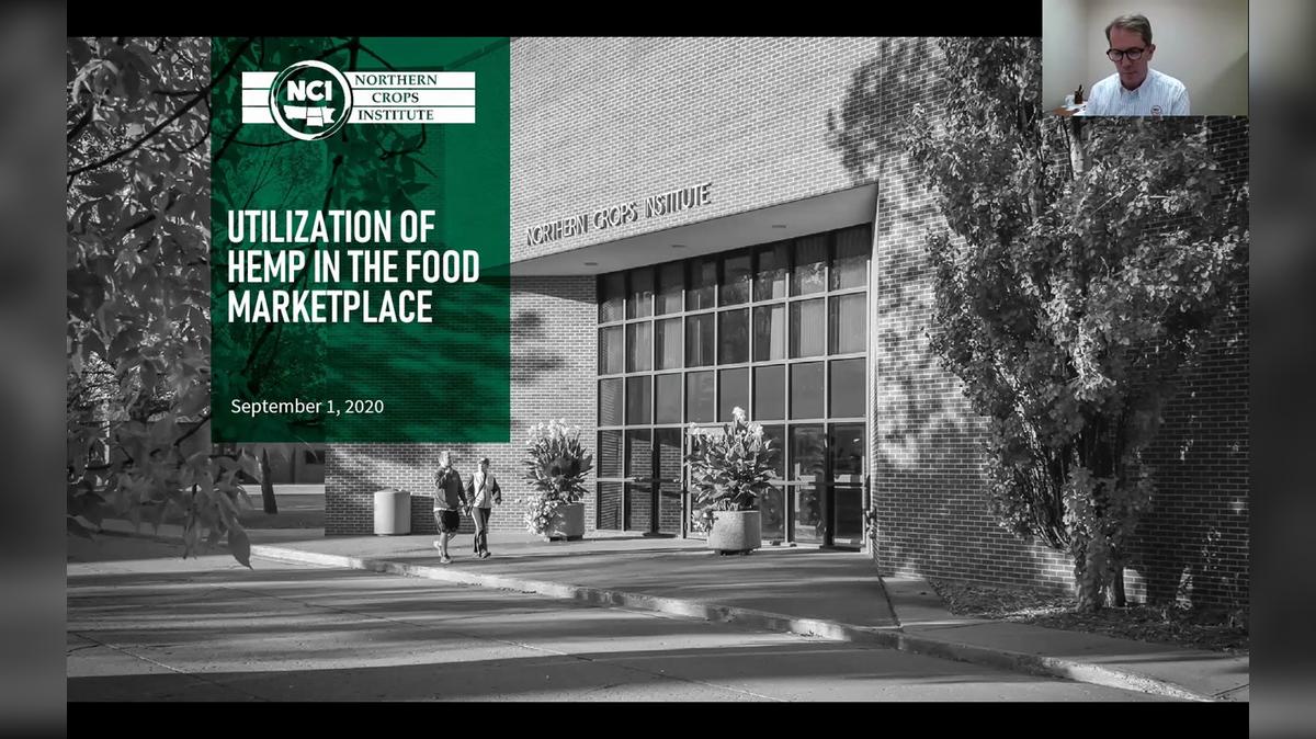 Utilization of Hemp in the Food Marketplace Webinar