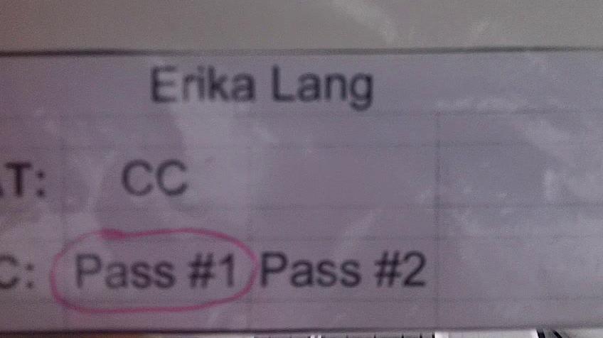 Erika Lang OW Round 3 Pass 2