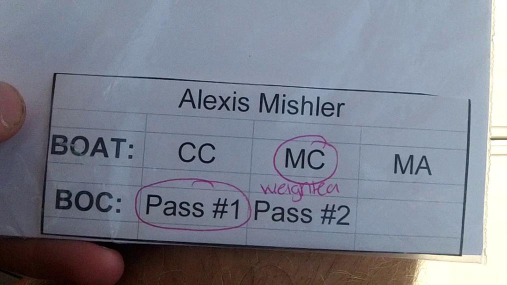 Alexis Mishler G4 Round 1 Pass 1