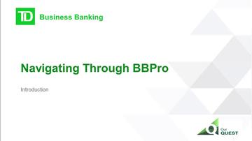 Navigating Through BBPro