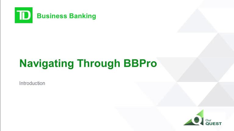 Navigating Through BBPro