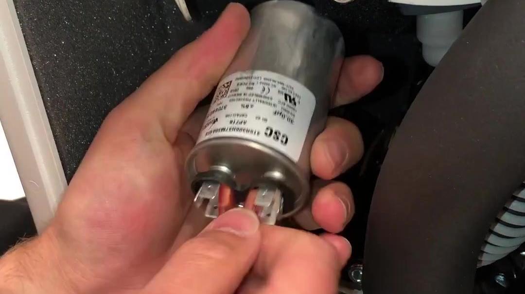 Remove/Replace the capacitor on the vacuum [66-4030]
