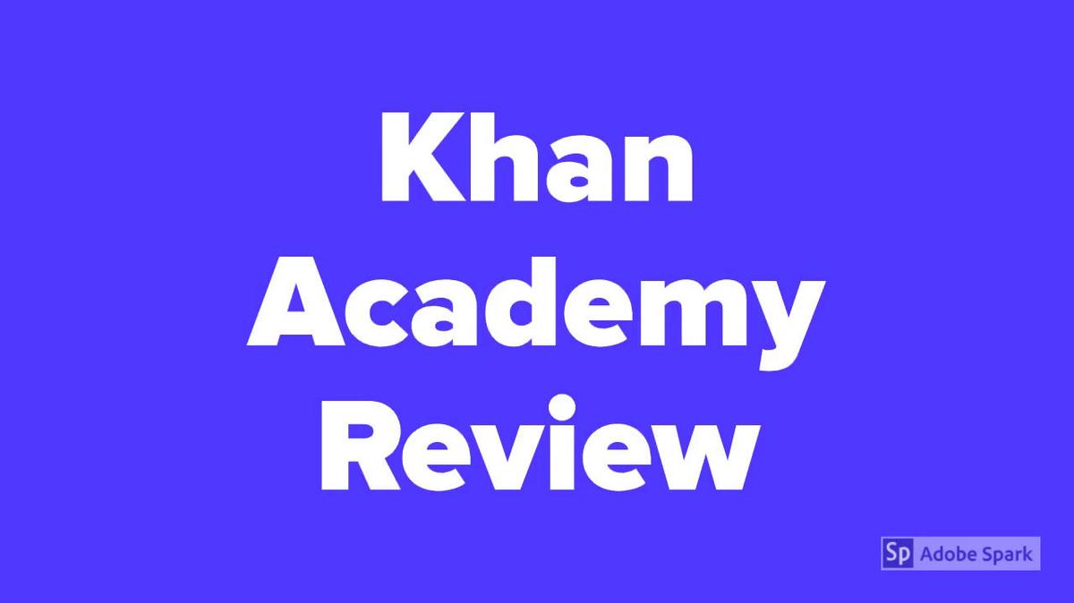 Course Orientation - Khan Academy Info Video