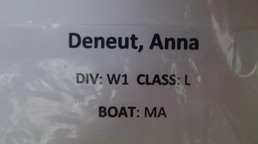 Anna Deneut W1 Round 1 Pass 1