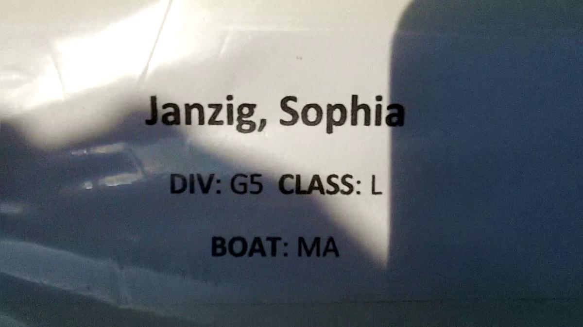 Sophia Janzig G5 Round 1 Pass 2