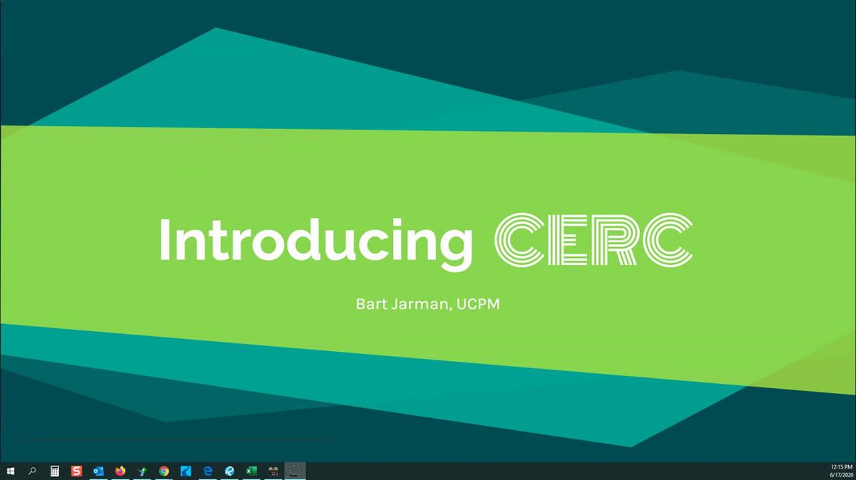 Introducing CERC