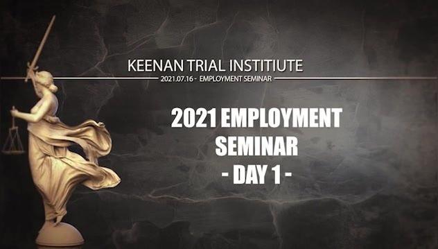 2021 Employment Seminar