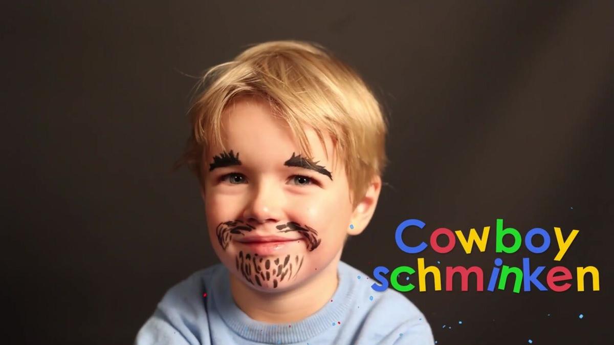 Kinderschminken - Cowboy
