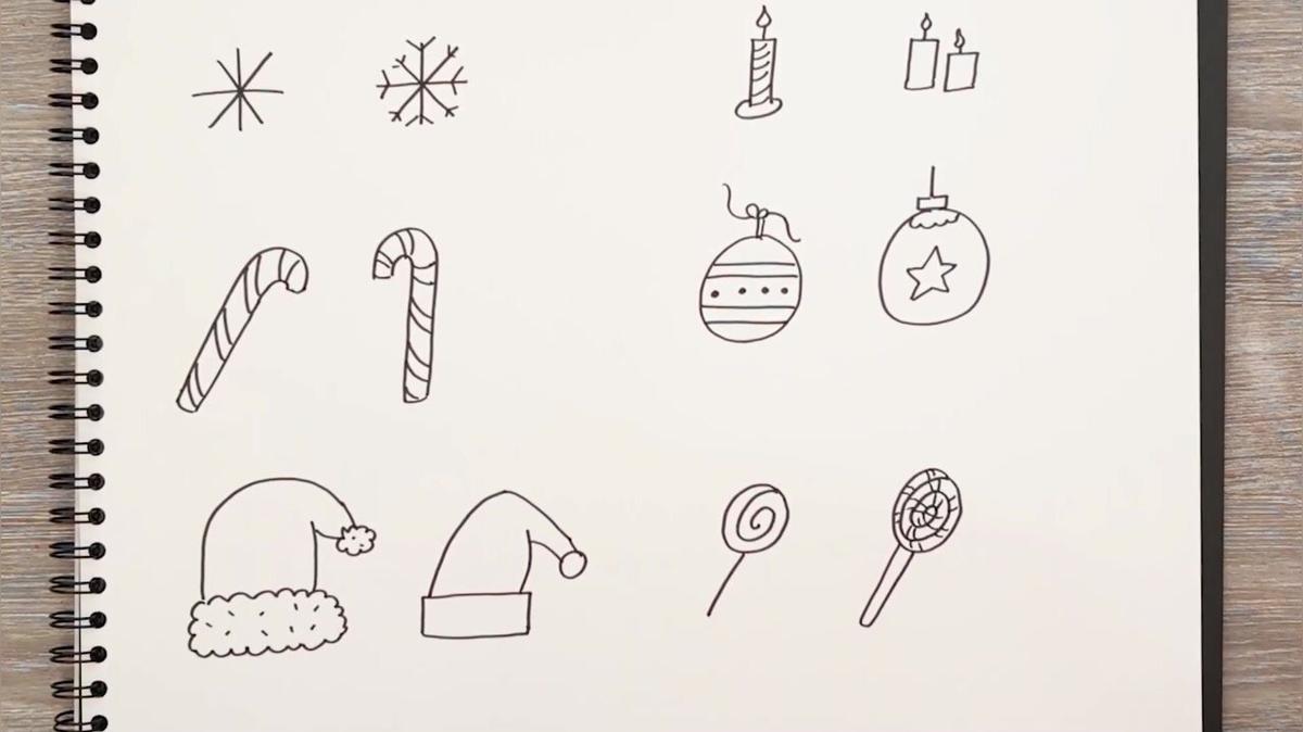 Weihnachten Doodles #2