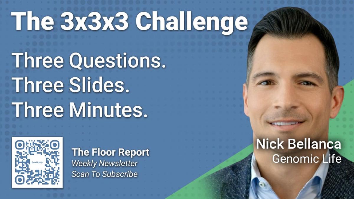 Genomic Life - 3x3x3 Challenge with Nick Bellanca